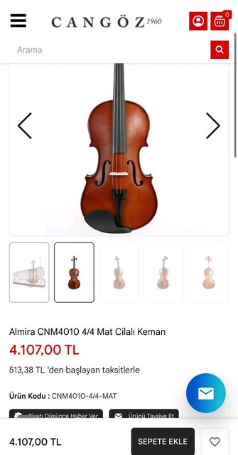 Keman almira CNM4010 4/4