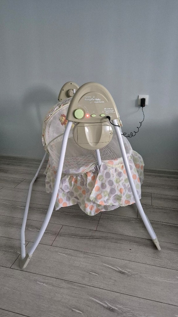 sıfır gibi kanz müzikli ışıklı elektrikli sallanan beşik - 3