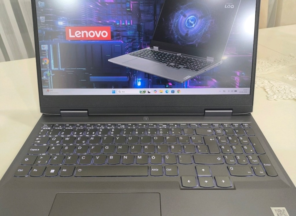 i5 12. Nesil Lenovo LOQ G@ming 16 GB RAM tam bir oyun canavarı laptop - 5