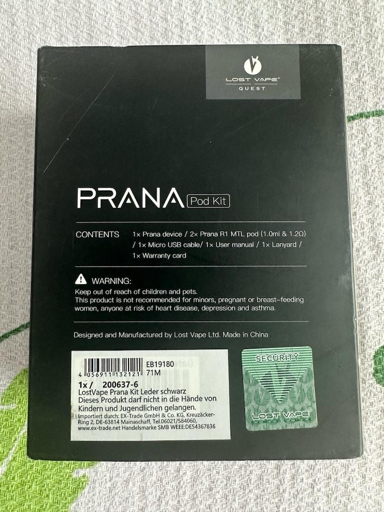 Lost Vape Prana Pod Kit - 3
