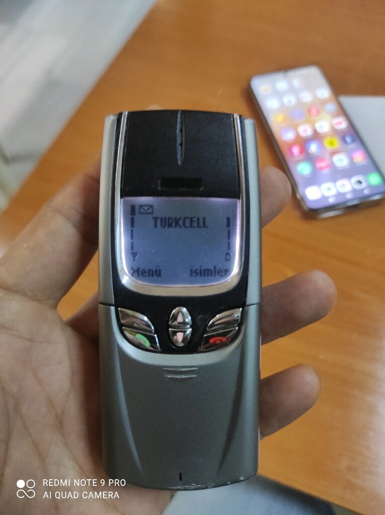 orj Nokia 8850 IMEI kayıtlı kızaklı tuşlu telefon ahize arızalı - 3