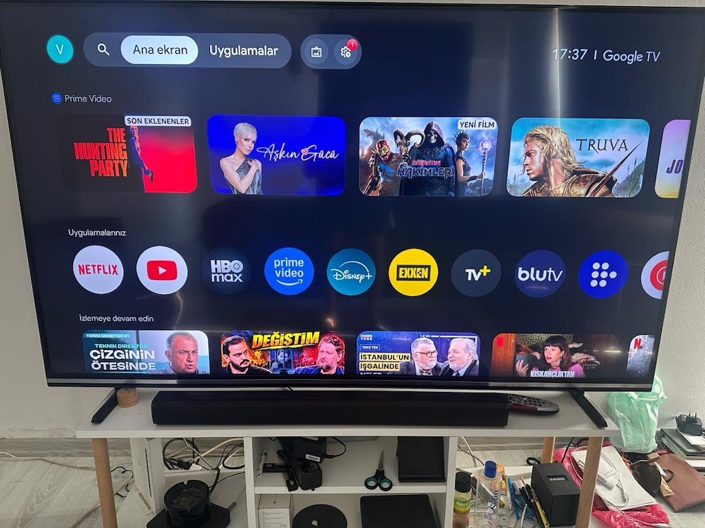 Regal 65 inç 164cm Google Android Tv ve Tv ünitesi