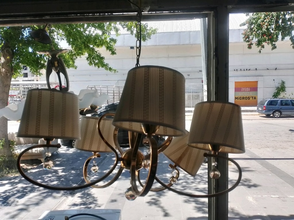 TEMİZ SAĞLAM SALON AVİZESİ KALİTELİ - 5