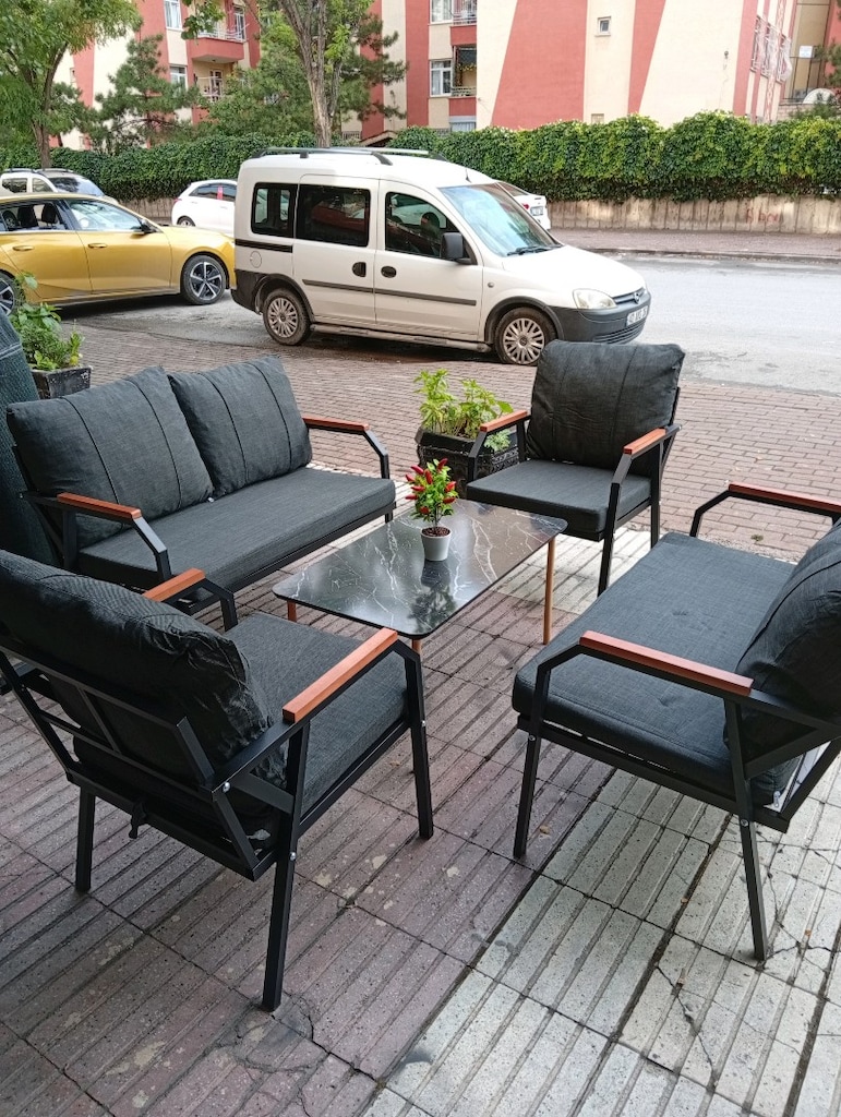 Balkon Çay Seti Modellimiz Nakite Özel Magza Teslim Üründür - 2