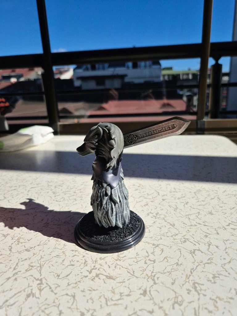 Elden Ring Half Wolf Blaidd - Souls Figürü - 2