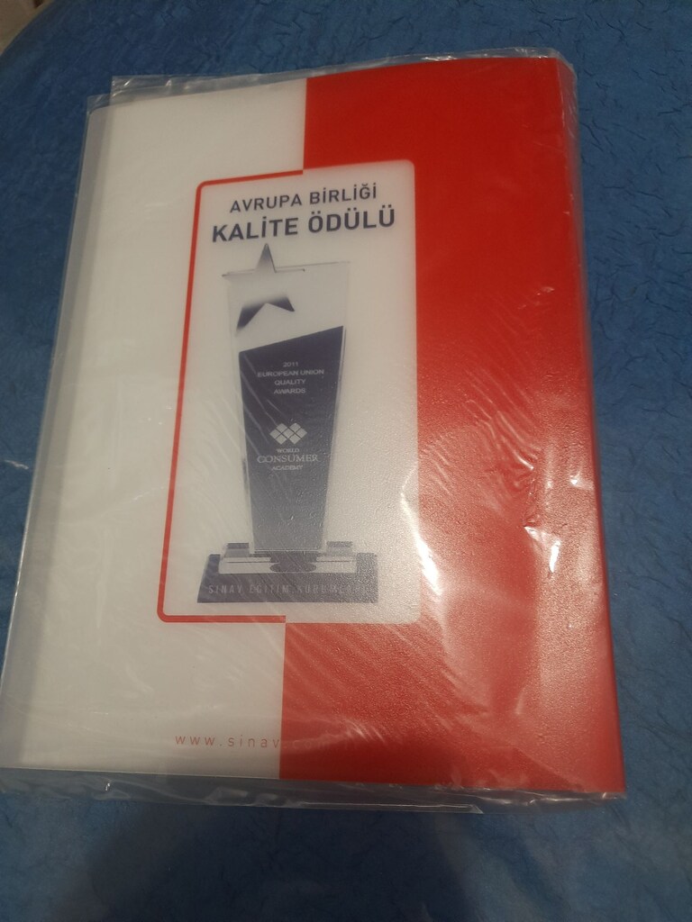 SIFIR GİB KIRMIZI RENK PLASTİK KLASÖR VE ZARF POŞET EBAT: 23*30,5 CM. - 2