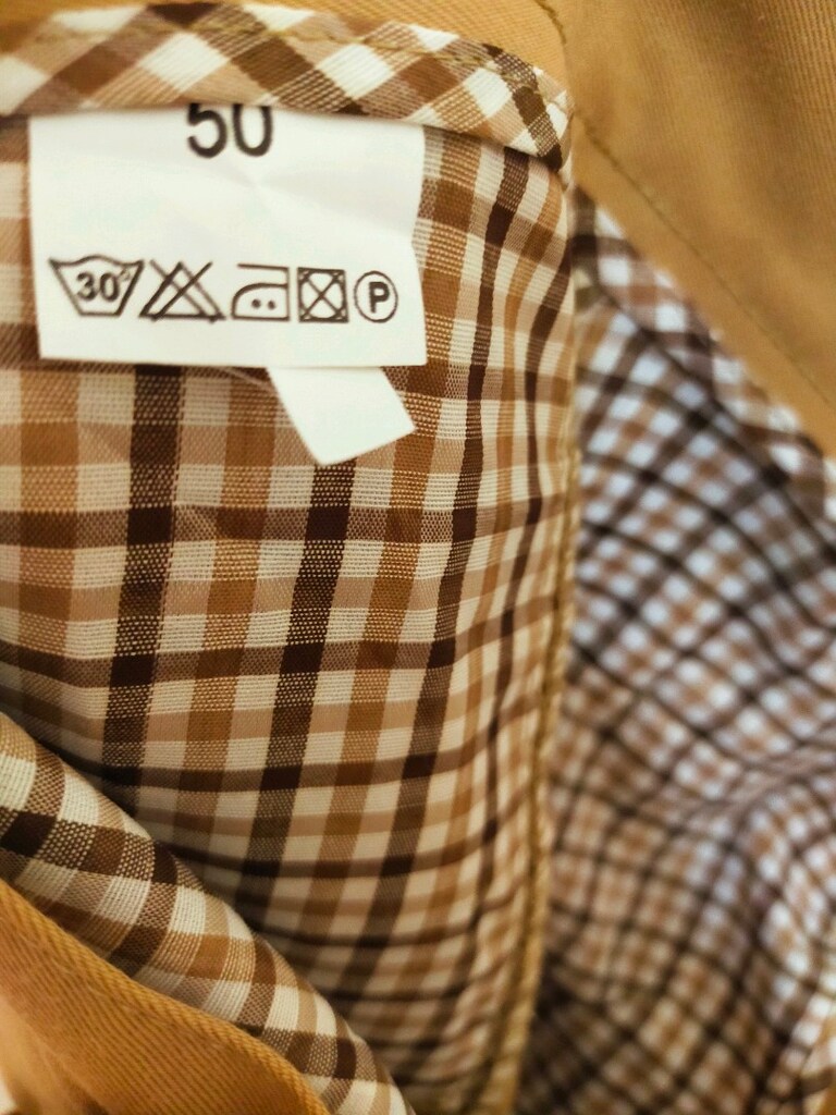 Bej Rengi 50 Beden Kanvas Pantolon. - 3
