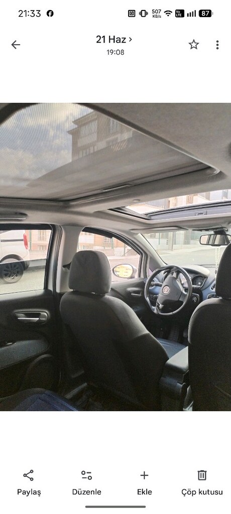 2011 model punto evo dnamic 16v motor yeni kasa sanroof - 7