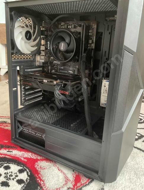 RX 6600 x R5 5500 Hazır Sistem + Monitör + Ekipman