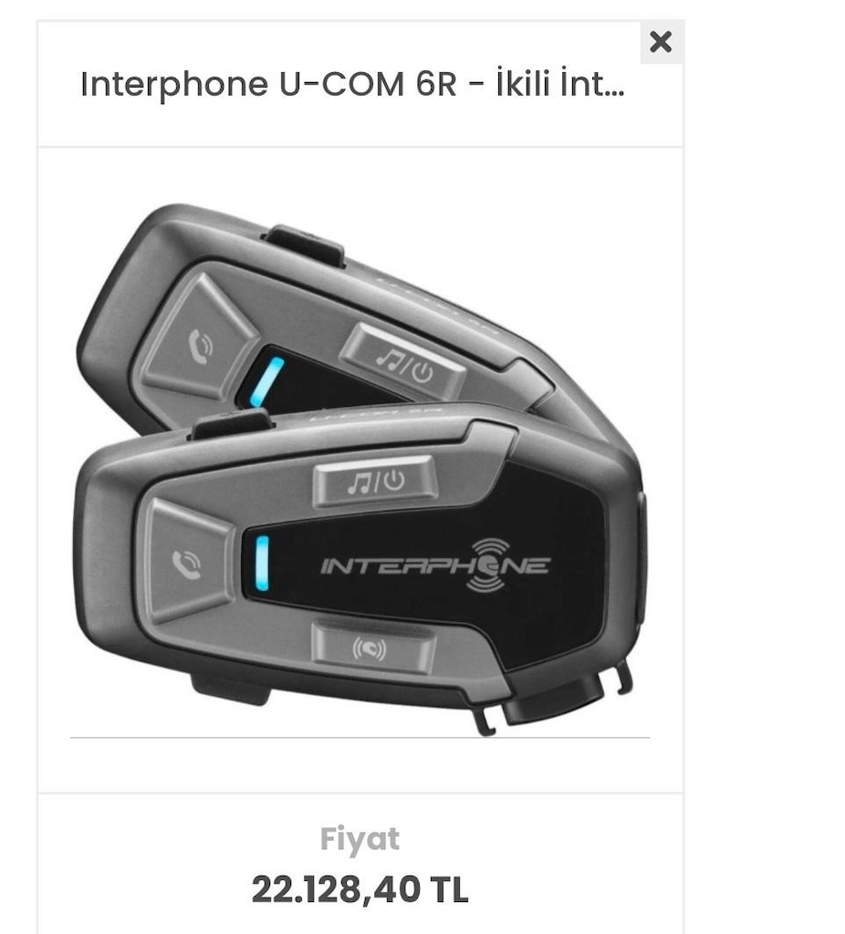 interphone u-com 6R intercom - 2