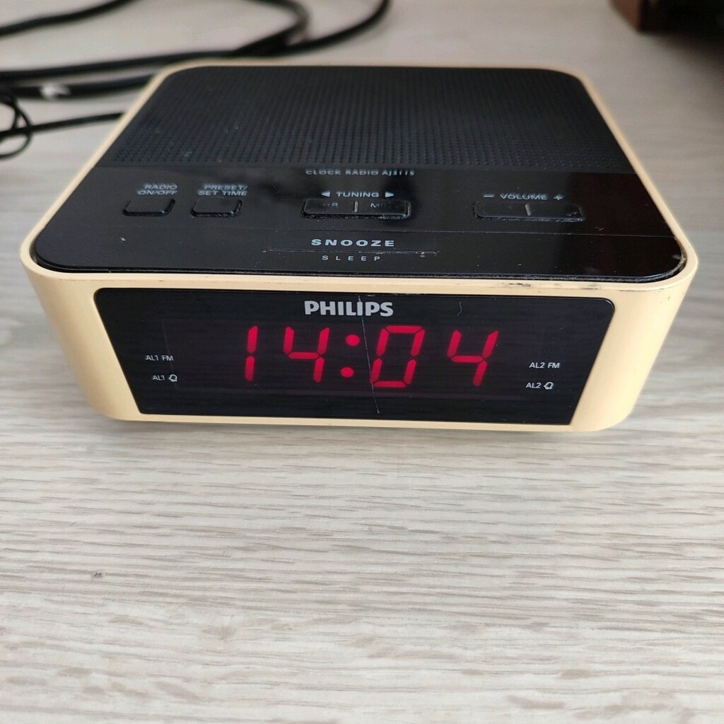 Philips radyolu dijital Masa saati - 2