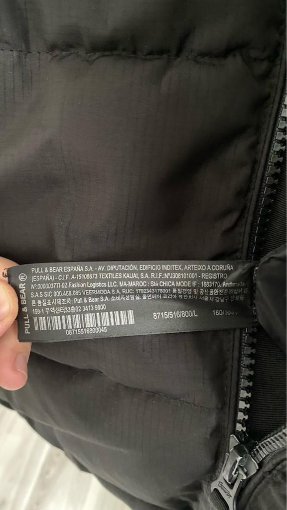 PULL & BEAR SİYAH MONT — görsel 5/5