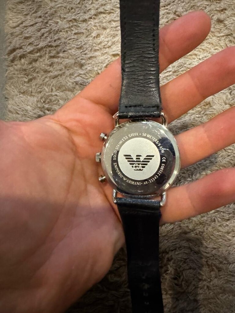 EMPORIO ARMANI SAAT DERİ KAYIŞ - 3