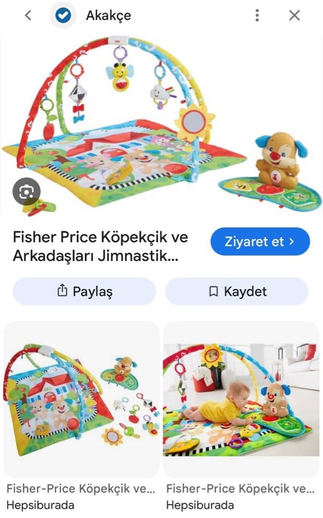 Fisher-Price Oyun Halısı ve Köpekçik - 9