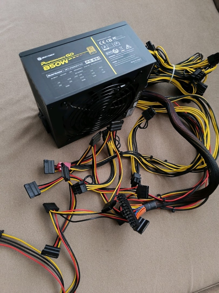 High Power 850 W Profesyonel Gaming Power Supplay Güç Ünitesi - 2
