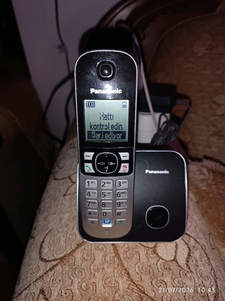 Panasonic KXTG6811 TR Telsiz telefon - 2