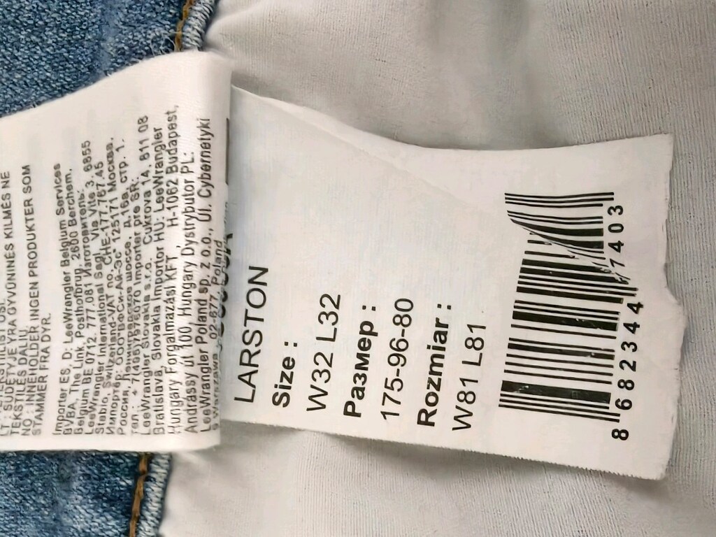wrangler larston jeans kot pantolan - 4