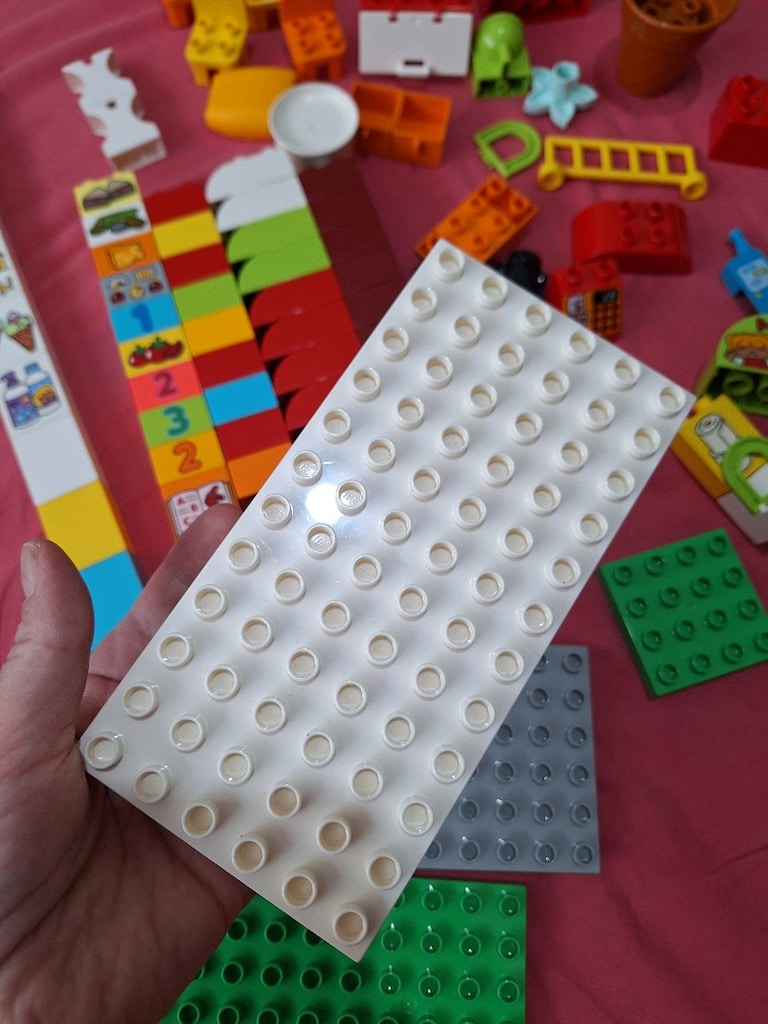89 PARÇA LEGO DUBLO - 7