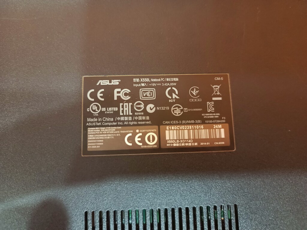 Asus X550L - 5