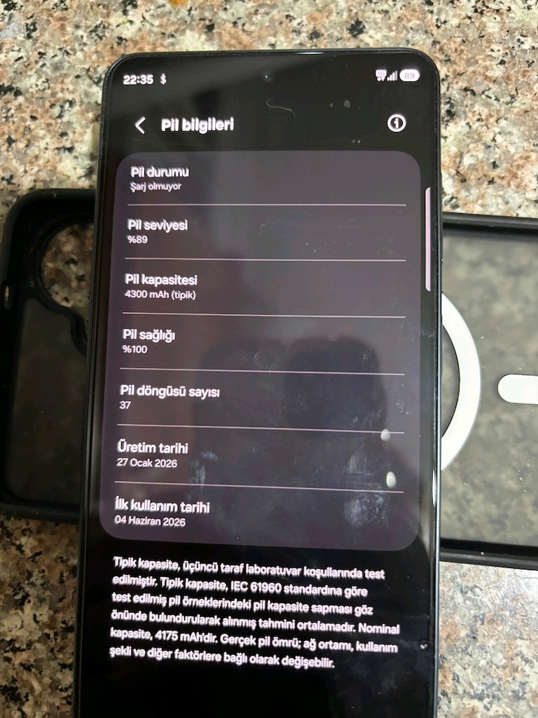 Samsung Galaxy S26 256 GB – 4 Aylık – Kaskolu – Hatasız