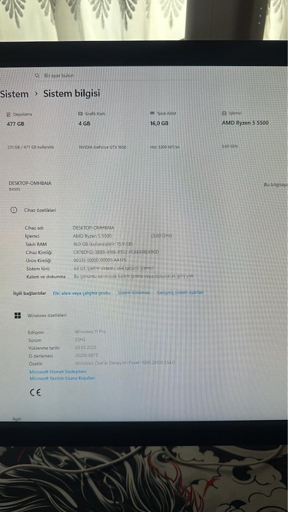 PC SETUP HAZIR KURULU - 2