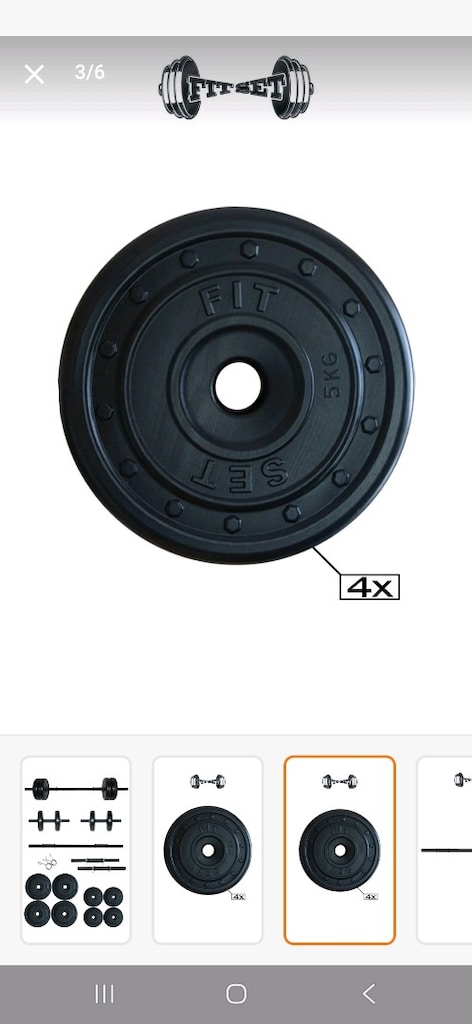 halter ve dambil seti - 5