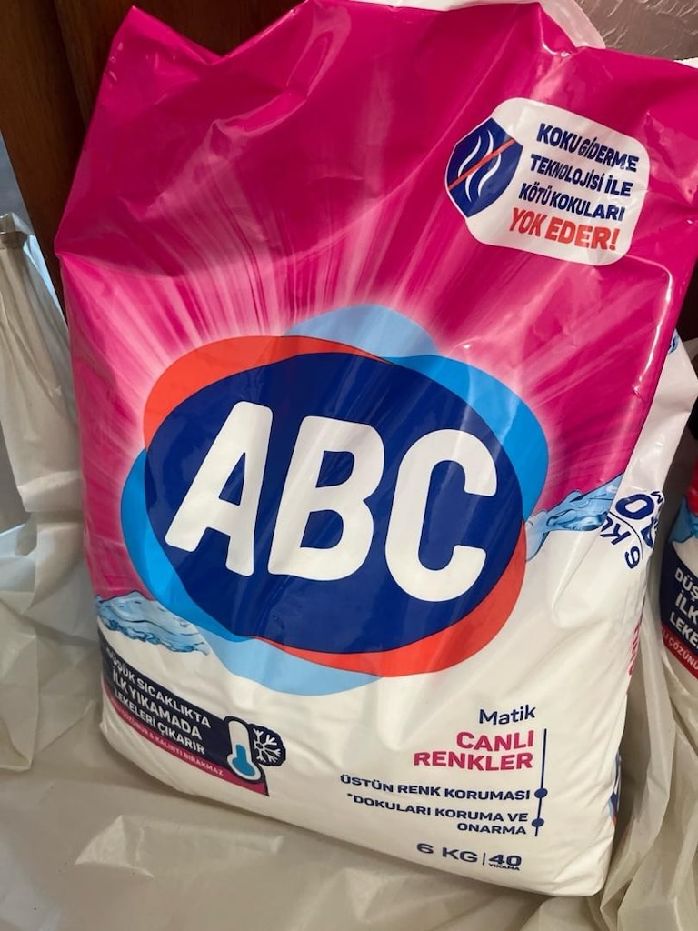 ABC MATİK 4 ad toplam 32 kg TOZ DETERJAN - 4