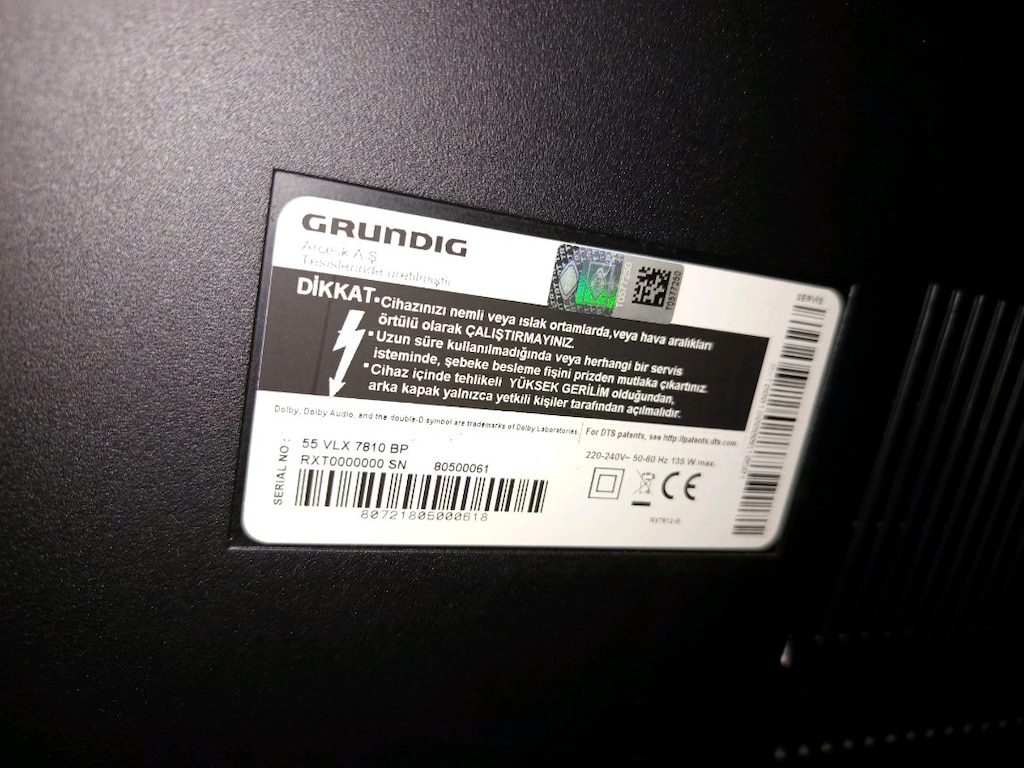 GRUNDİG 155 EKRAN İNTERNET UYDULU TV - 2