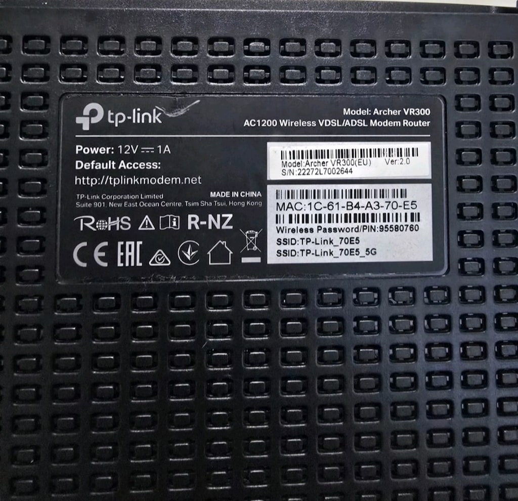 TP-Link Archer VR300 VDSL/ADSL Modem - 2