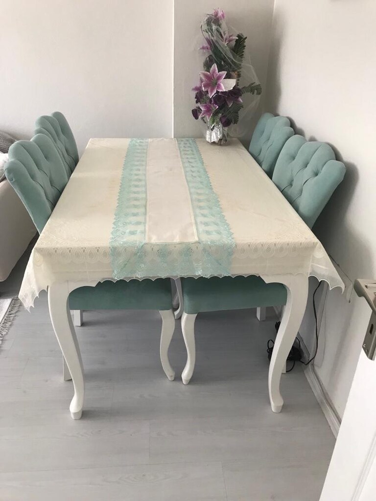 8 kişlik masa sandalye - 6