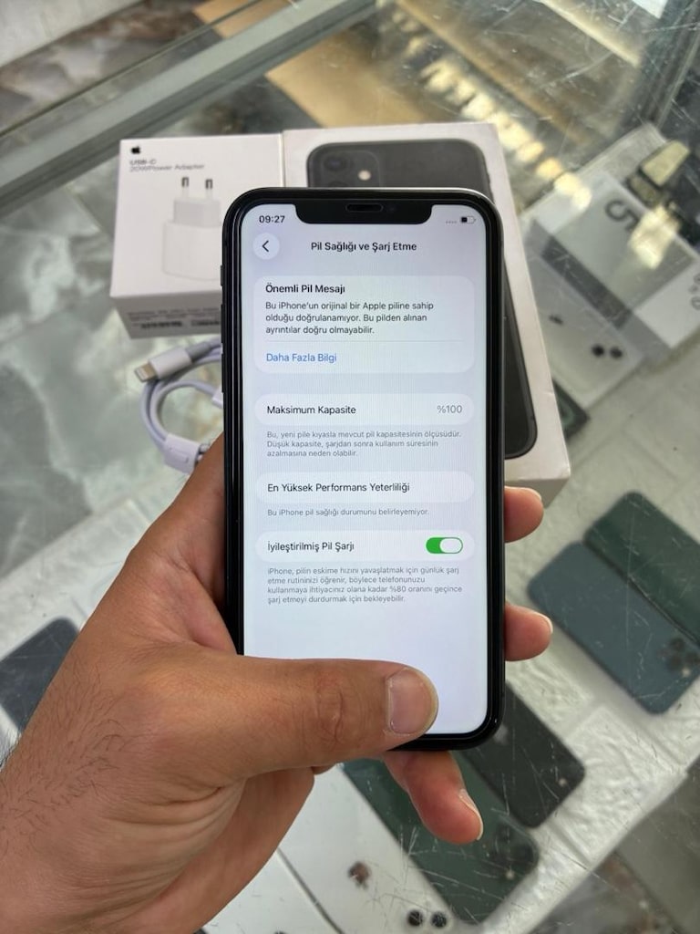 MÜHENDİSCELL’DEN YURTİÇİ İPHONE 11 SORUNSUZ PİL %100 - 3