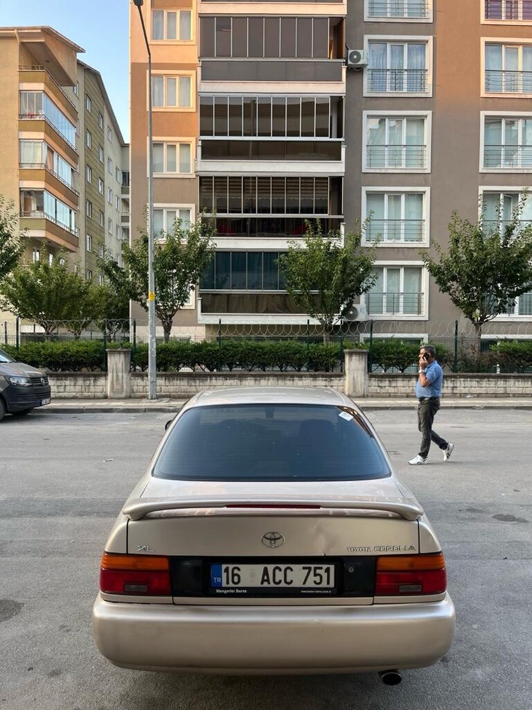 Değişensiz Corolla 98 model 1.3 - 6