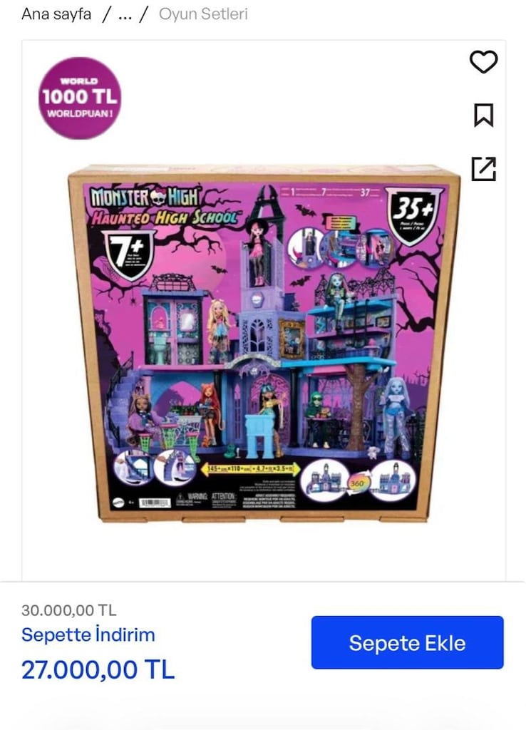 Monster high Okulu