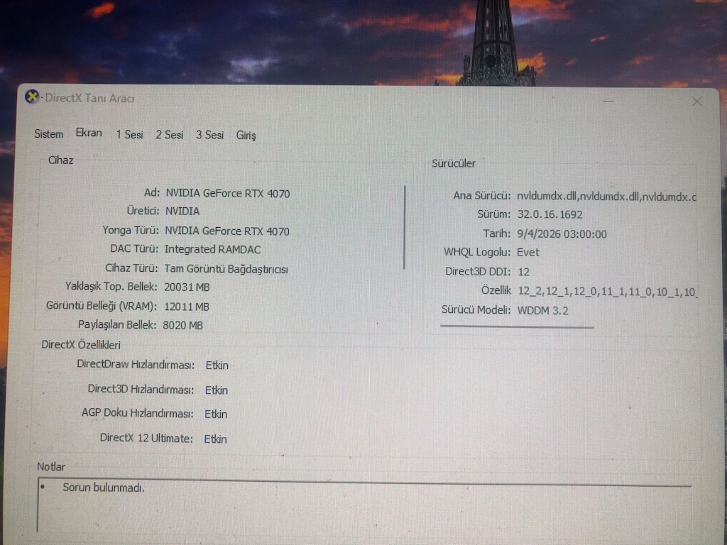 asus rtx4070 white edition ekran kartı full setup (pazarlık payı var) - 3