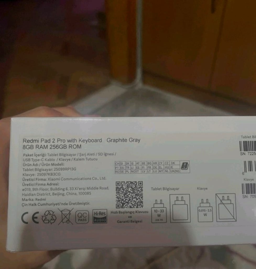 XİAOMİ REDMİ PAD 2 PRO 8+8 _16 RAM 256 GB HAFIZA 2 YIL GARANTİLİ - 3