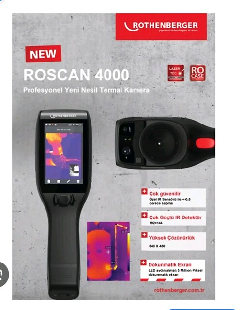 Rothenberger P4000 termal kamera