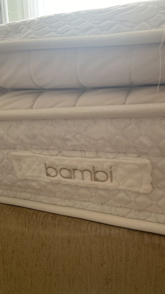 bambi çift kişilik sünger yatak 3 yaşında - 7