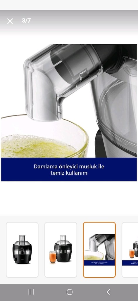 Philips katı meyve sıkacağı - 2