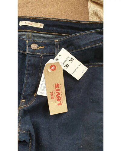Levi's kot pantolon kadın 30/34, L veya XL olabilir