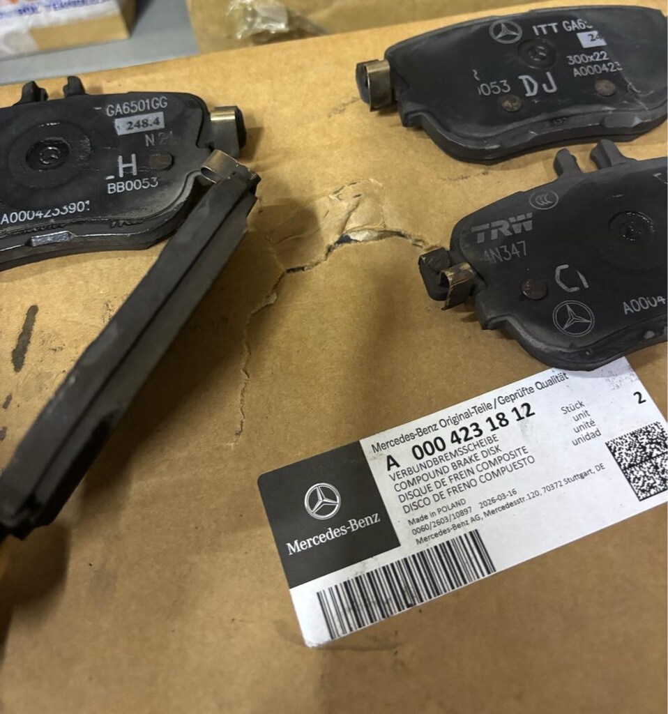 Mercedes E180 Çıkma Orjinal Balata Takımı - 6