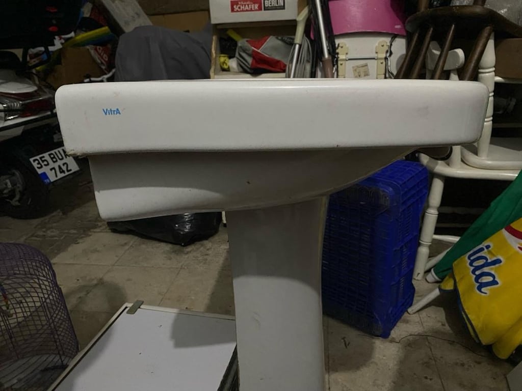 Ayaklı lavabo. - 4
