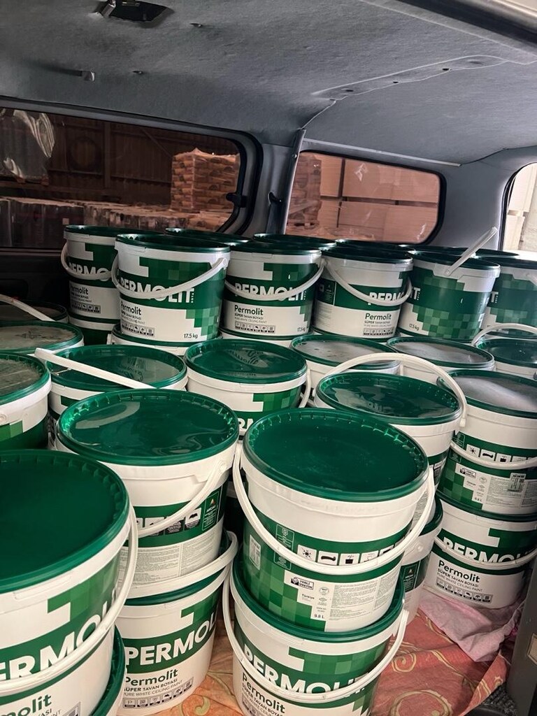 permolit tavan boyası 17.5 kg