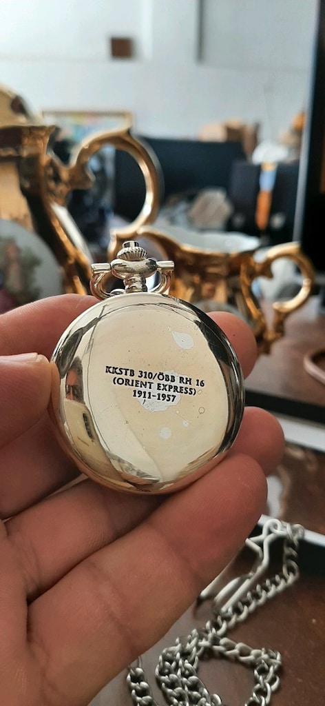 MERAKLISINA.. KURMALI MEKANİK CEP SAATİ.. TIKIR TIKIR ÇALIŞIYOR.. - 4