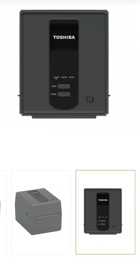 Toshiba BV420D Barkod Yazıcı – Az Kullanılmış, Temiz - 2