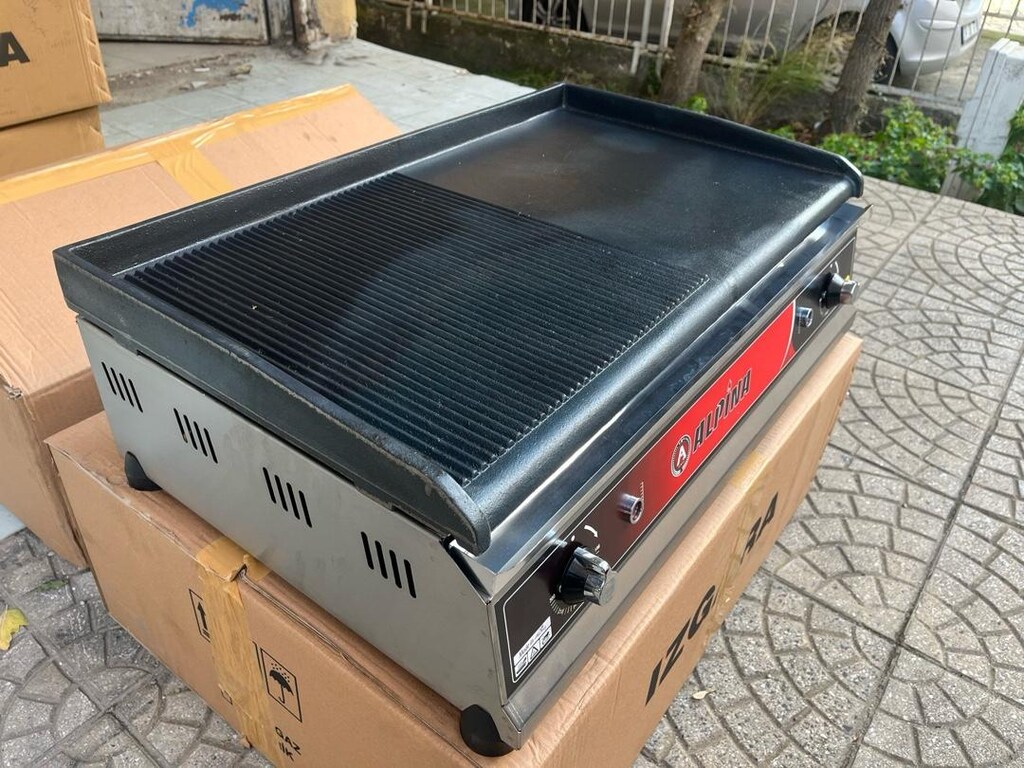ALPİNA 70 CM ELEKTRİKLİ DÖKÜM IZGARA SIFIR GARANTİLİ ÜRÜN KÖFTE IZGARA - 2