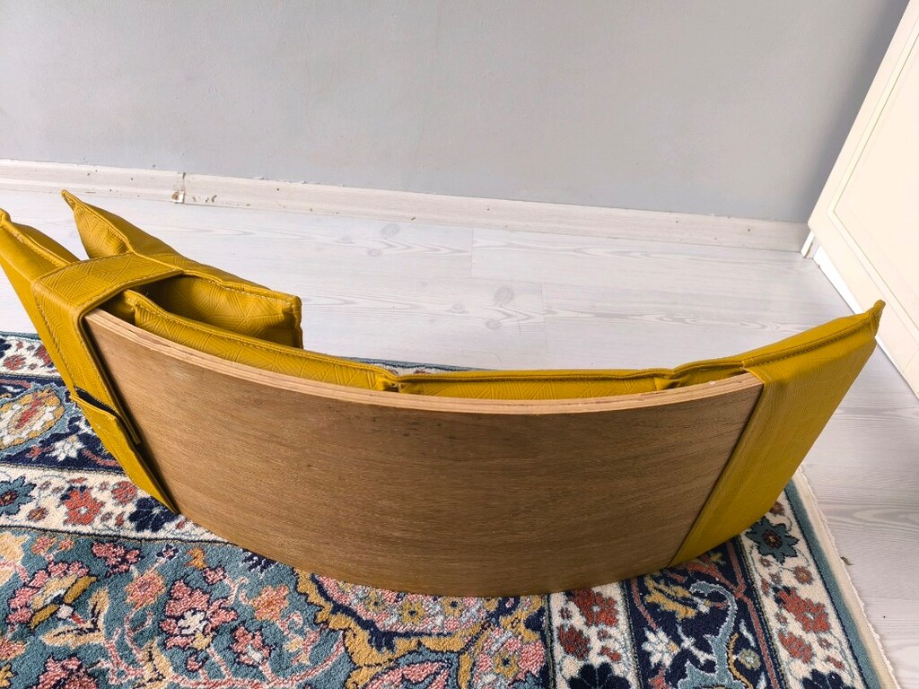 Ahşap Denge tahtası minder ve yastıklı - 3