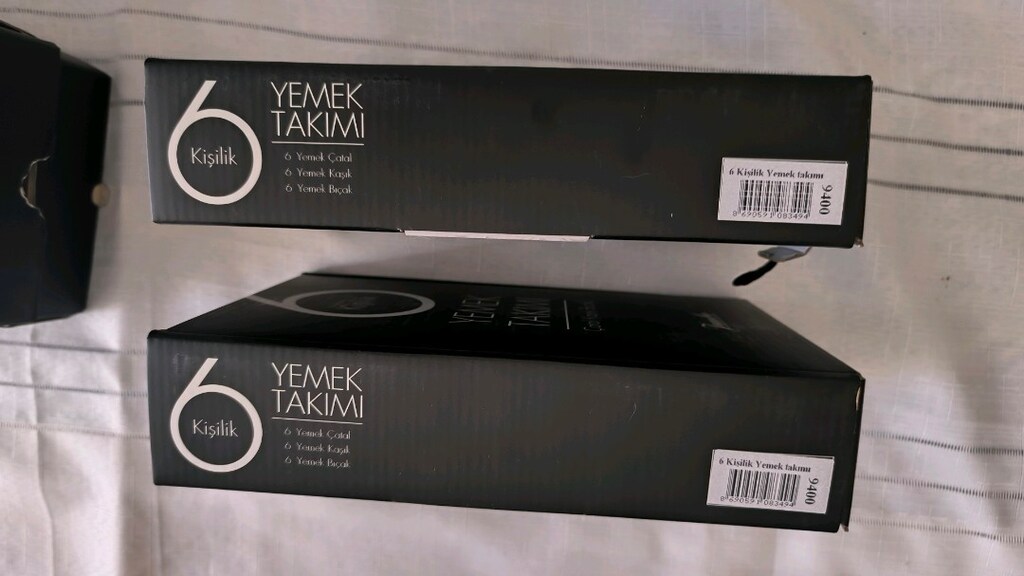 Jumbo 9400 Serisi 12 Kişilik Çatal Kaşık Bıçak Takımı – Sıfır / Kutulu - 12