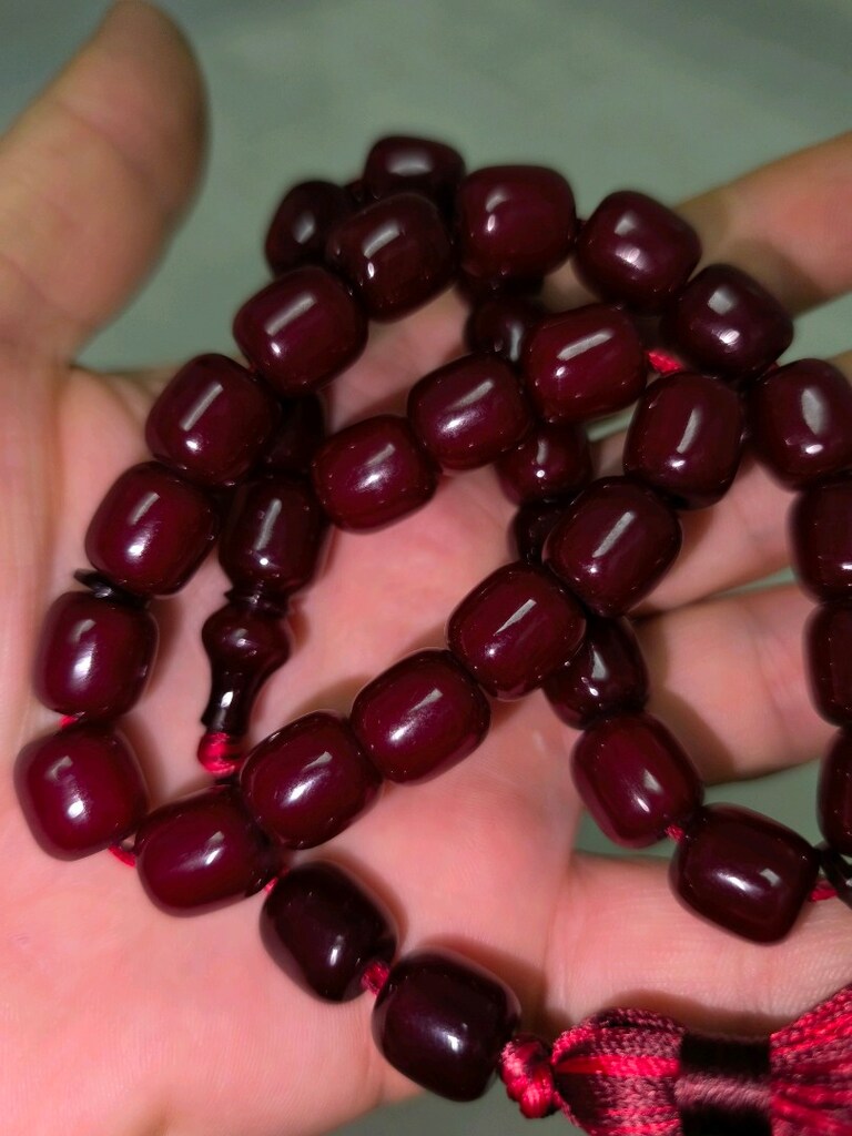 sıkma kehribar tesbih - 3