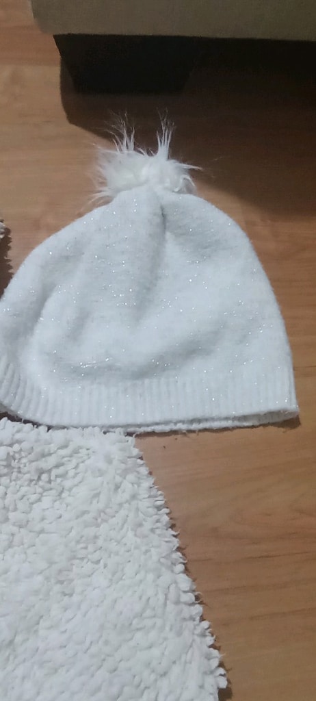 peluş hırka yelek ve sapka - 4