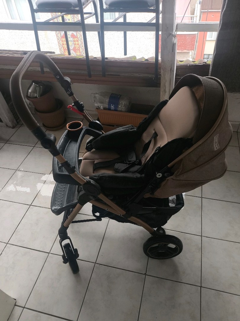 lux çift yönlü Bebek Arabası - 11